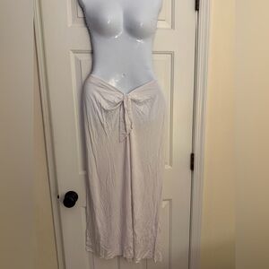 Reaction Kenneth Cole White Tie Front Wide Leg Pants Size S
